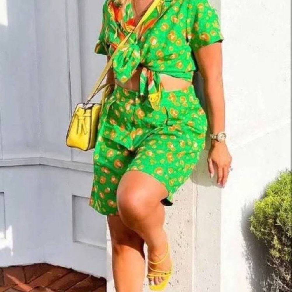 💚NWT TABITHA BROWN TARGET LEOPARD SHORTS💚 - Picture 3 of 7